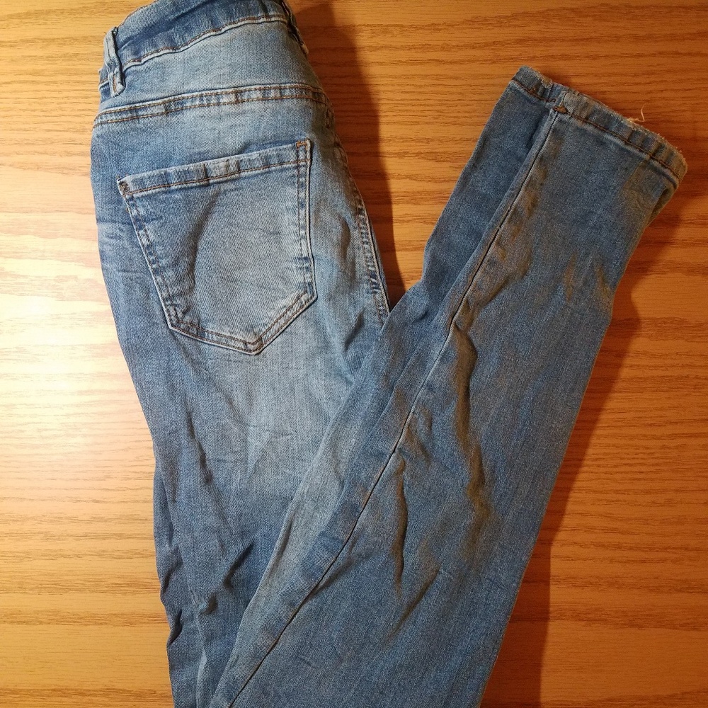 New Look Midwash Skinny Jeans UK 10